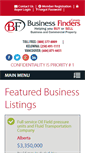 Mobile Screenshot of businessfinderscanada.com